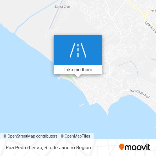 Rua Pedro Leitao map