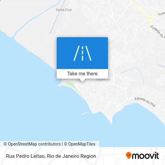 Rua Pedro Leitao map