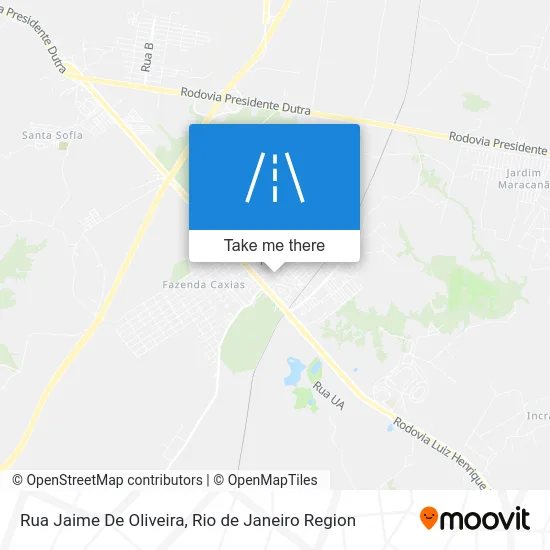 Rua Jaime De Oliveira map