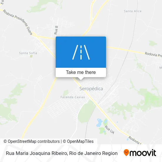 Rua Maria Joaquina Ribeiro map