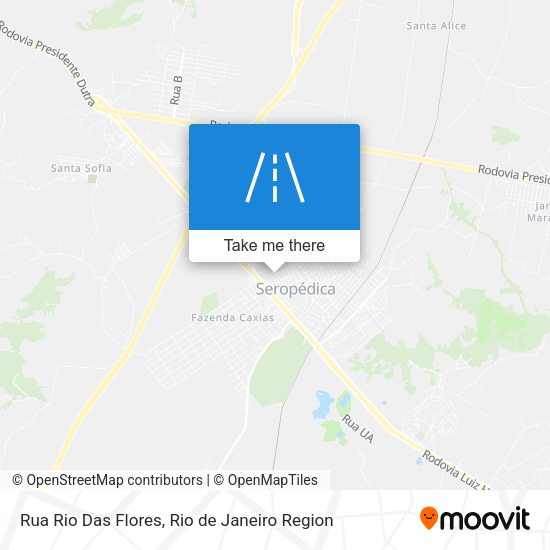 Rua Rio Das Flores map