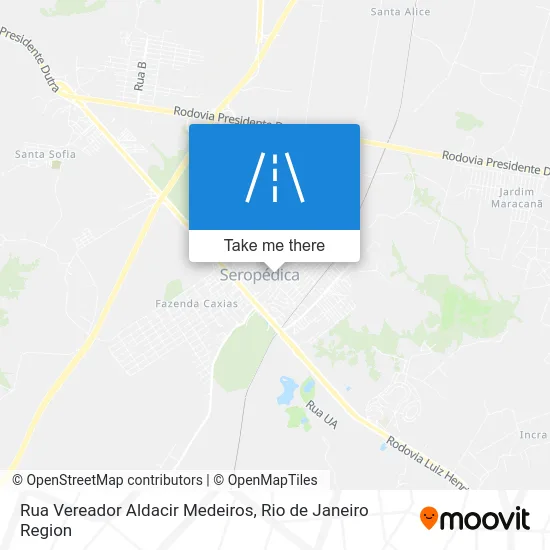 Rua Vereador Aldacir Medeiros map