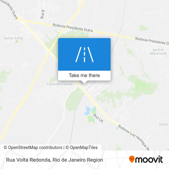 Rua Volta Redonda map