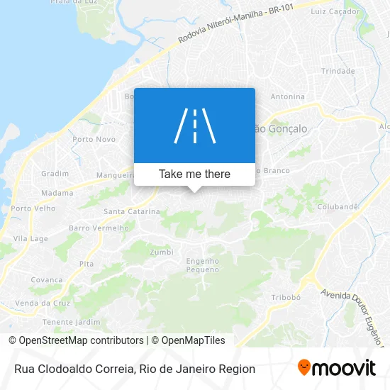 Rua Clodoaldo Correia map