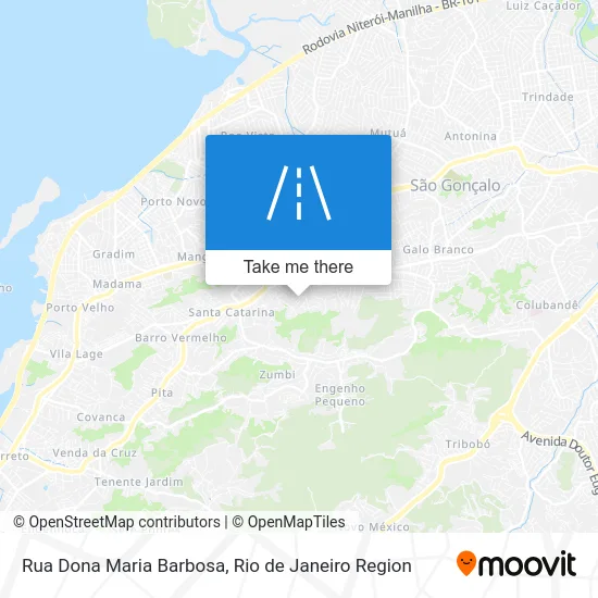 Rua Dona Maria Barbosa map