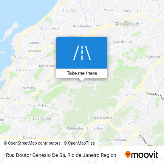 Rua Doutor Genésio De Sá map