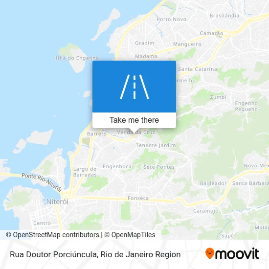 Rua Doutor Porciúncula map