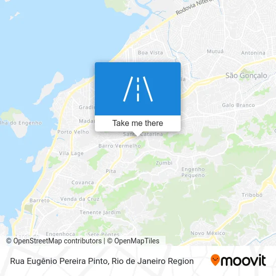 Rua Eugênio Pereira Pinto map