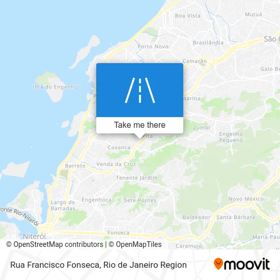 Rua Francisco Fonseca map