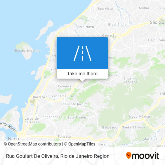 Rua Goulart De Oliveira map