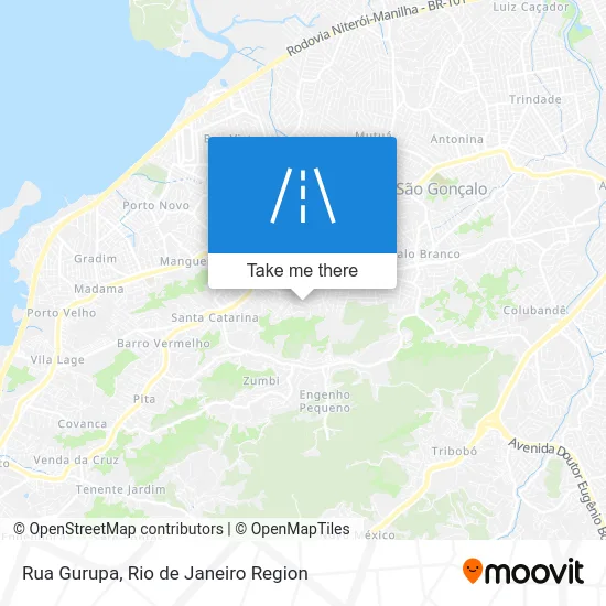 Rua Gurupa map