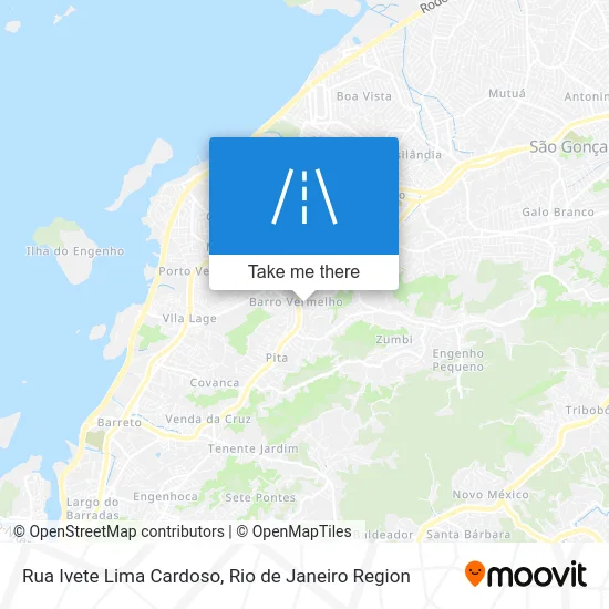Rua Ivete Lima Cardoso map