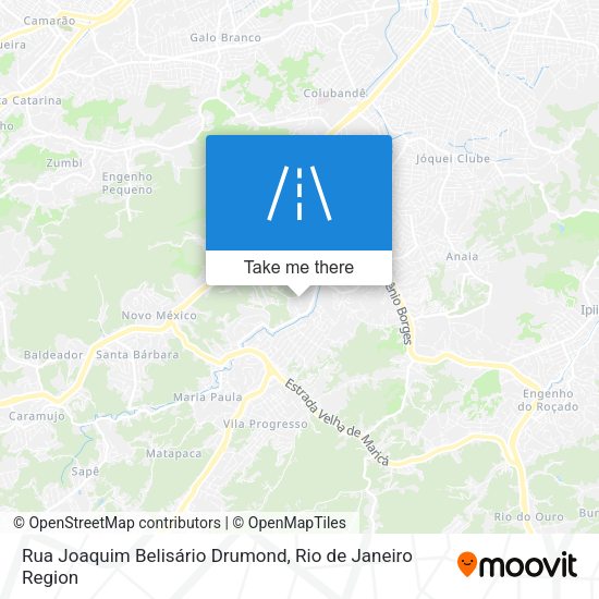 Rua Joaquim Belisário Drumond map