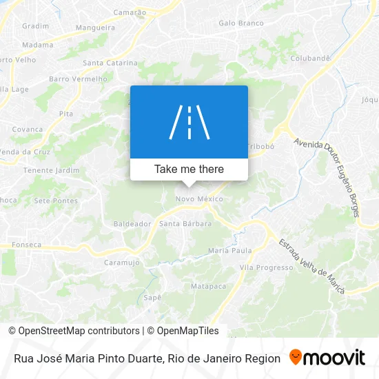 Rua José Maria Pinto Duarte map