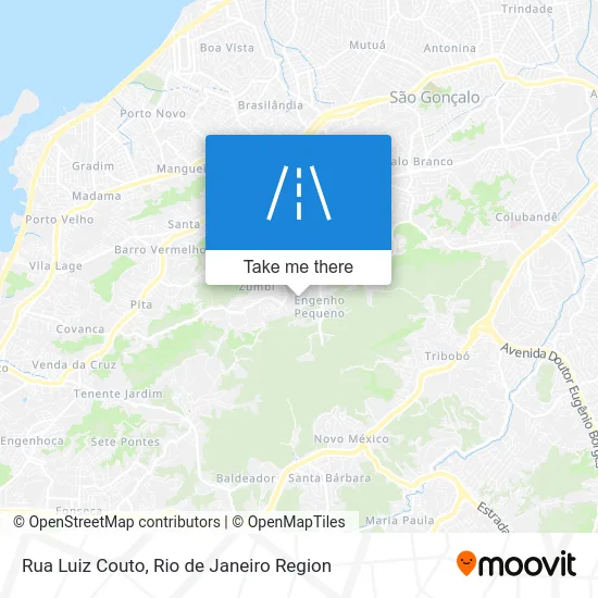 Rua Luiz Couto map