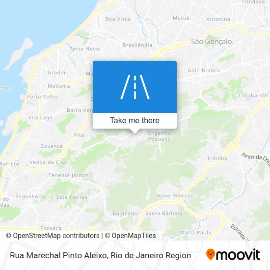Rua Marechal Pinto Aleixo map