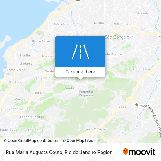 Rua Maria Augusta Couto map