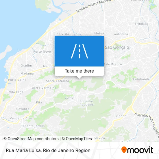 Rua Maria Luísa map