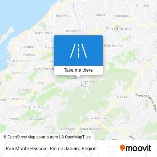 Rua Monte Pascoal map