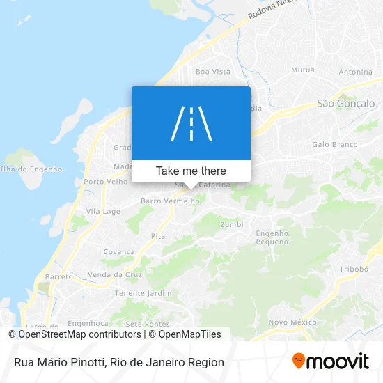 Rua Mário Pinotti map