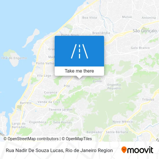 Rua Nadir De Souza Lucas map