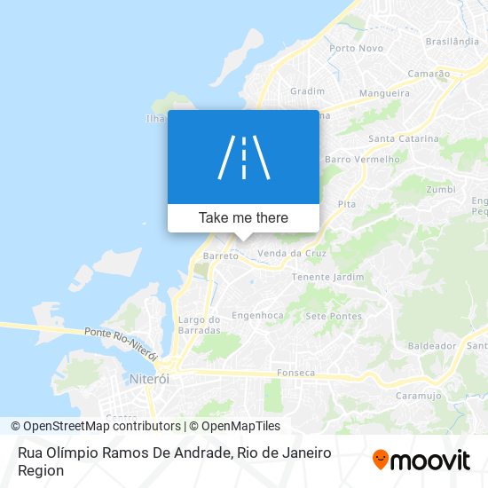 Mapa Rua Olímpio Ramos De Andrade