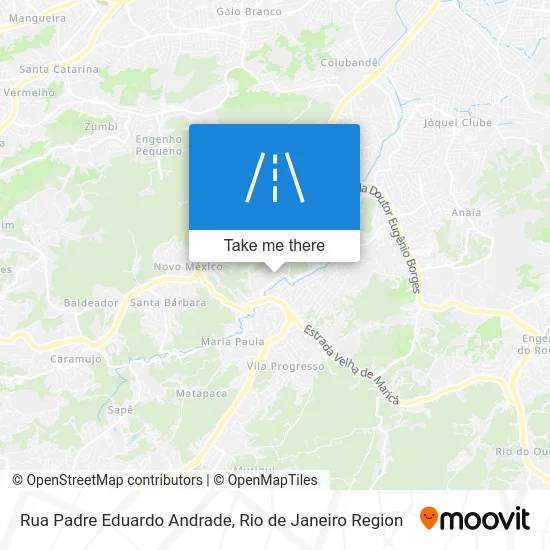 Rua Padre Eduardo Andrade map
