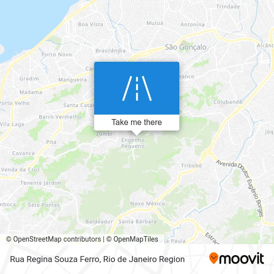 Rua Regina Souza Ferro map