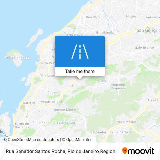 Rua Senador Santos Rocha map