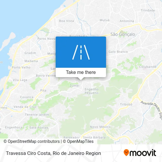 Travessa Ciro Costa map