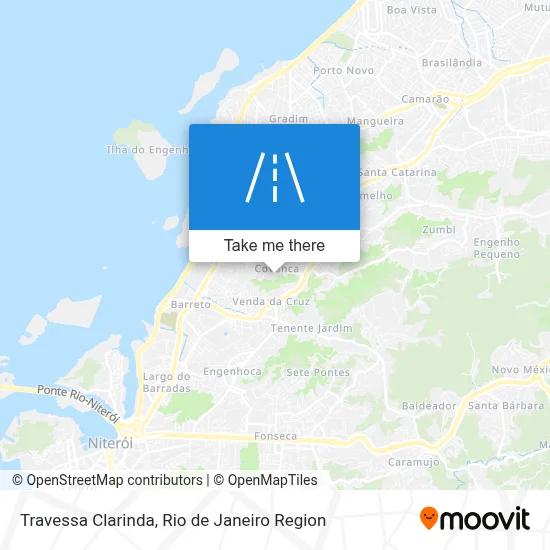 Travessa Clarinda map
