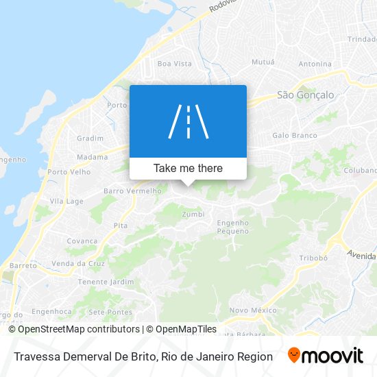 Travessa Demerval De Brito map