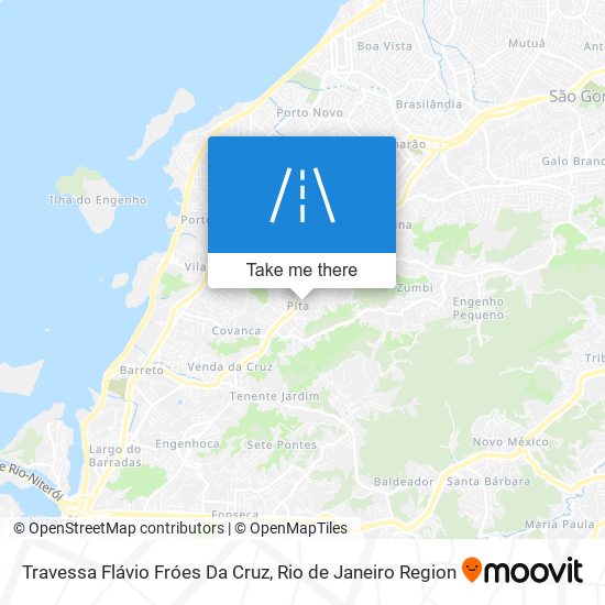 Travessa Flávio Fróes Da Cruz map