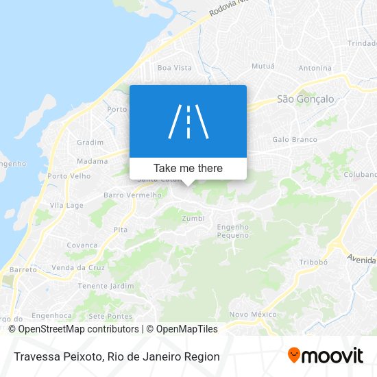 Travessa Peixoto map