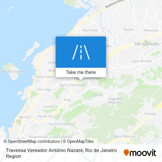 Travessa Vereador Antônio Nazaré map
