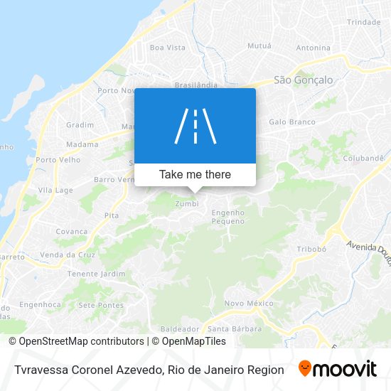 Tvravessa Coronel Azevedo map