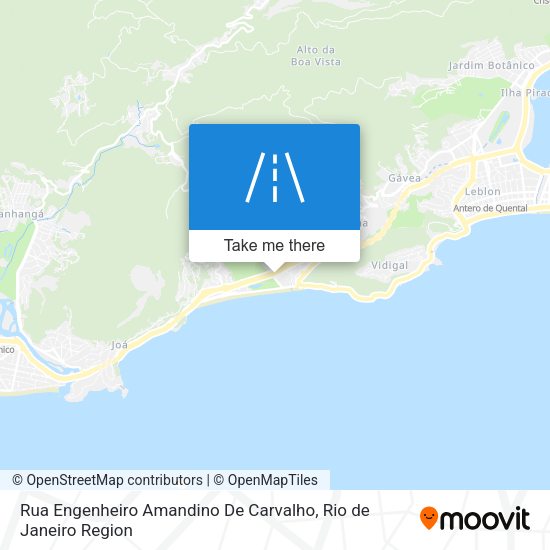 Rua Engenheiro Amandino De Carvalho map