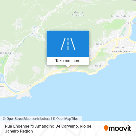Rua Engenheiro Amandino De Carvalho map