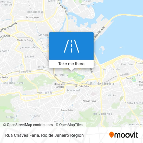 Rua Chaves Faria map