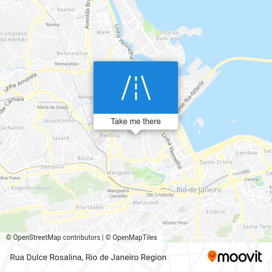 Rua Dulce Rosalina map