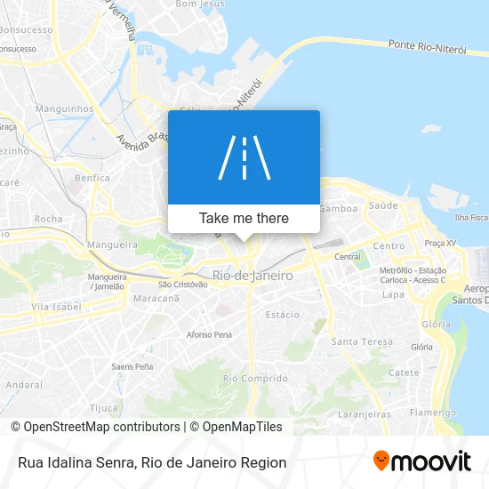 Rua Idalina Senra map