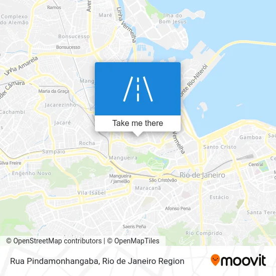Rua Pindamonhangaba map