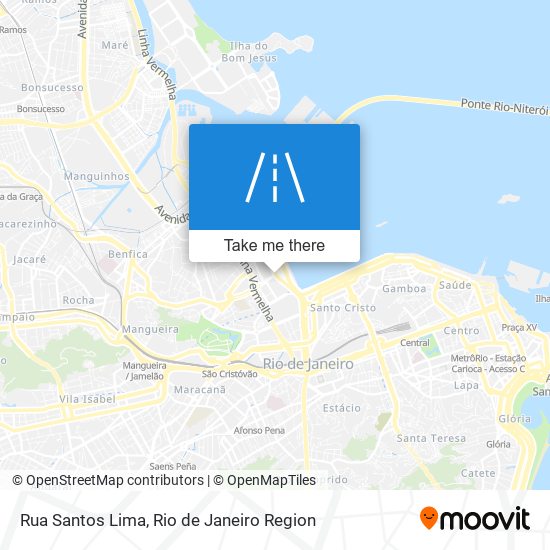 Rua Santos Lima map