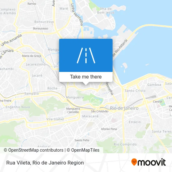 Rua Vileta map