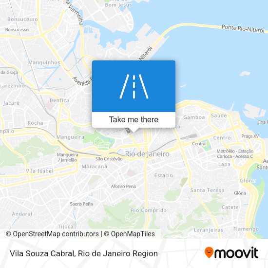 Vila Souza Cabral map
