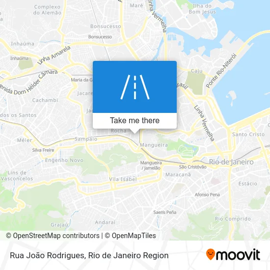 Rua João Rodrigues map