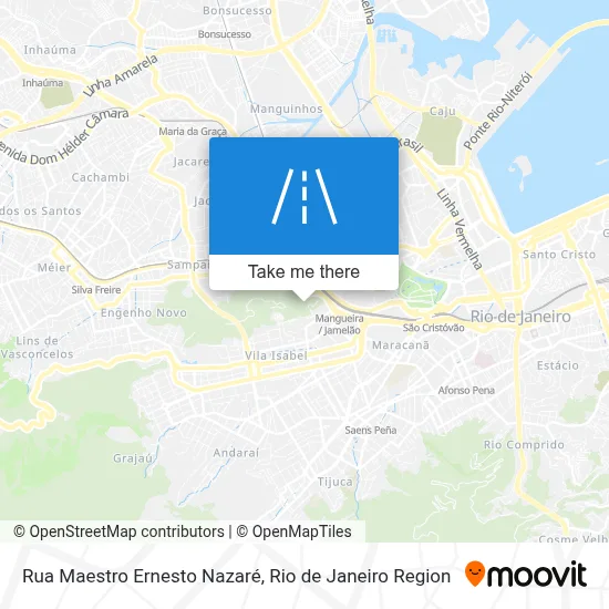 Rua Maestro Ernesto Nazaré map