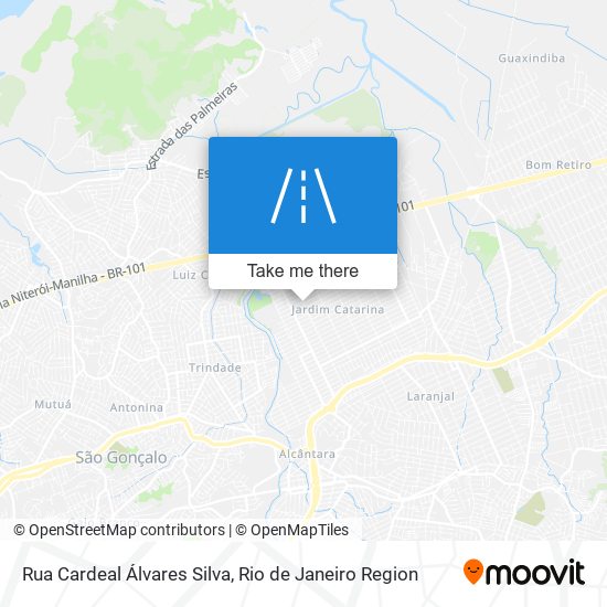 Rua Cardeal Álvares Silva map