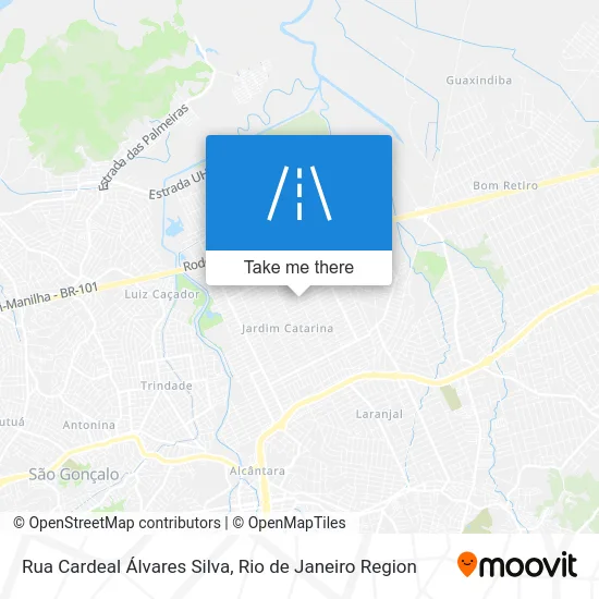 Rua Cardeal Álvares Silva map