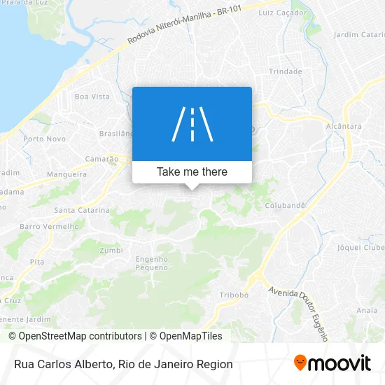 Rua Carlos Alberto map